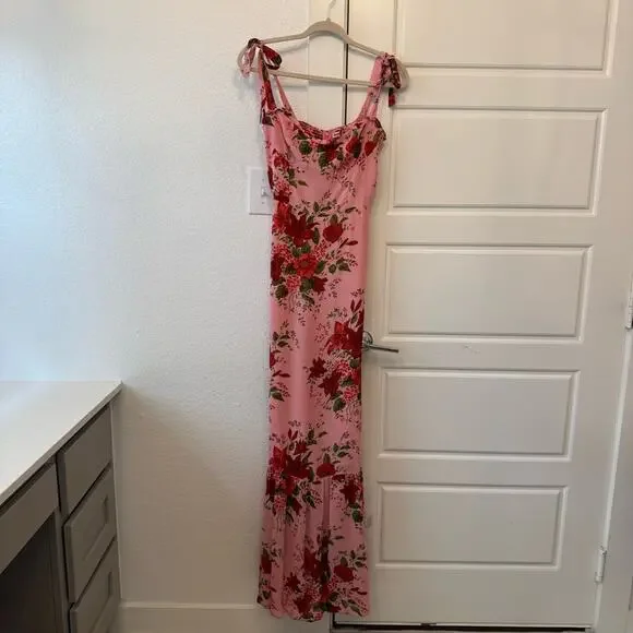 slim fit dress slacks Reformation Jasen Dress